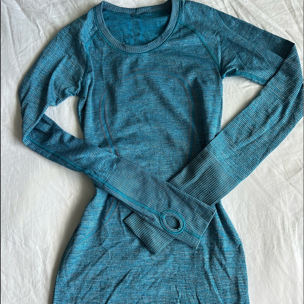 Teal/Blue Lululemon Long Sleeve